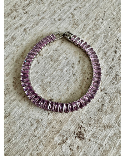 Pembe Silver Bileklik