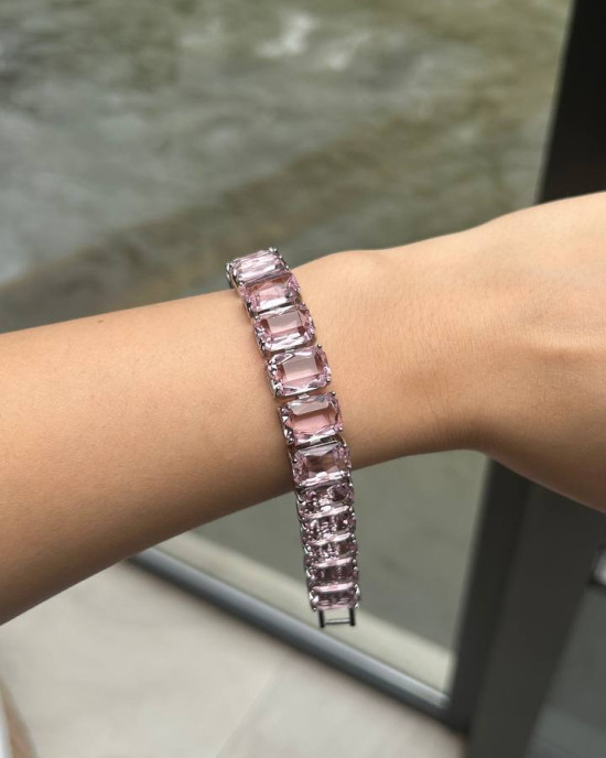 Pembe Taşlı Bileklik