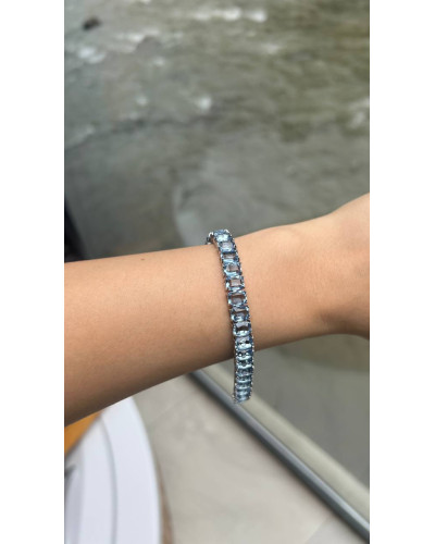 Mavi Taşlı Bileklik