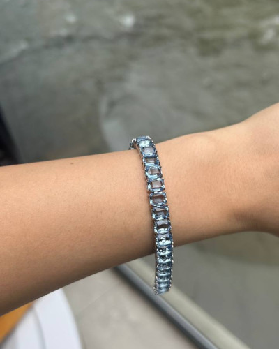 Mavi Taşlı Bileklik