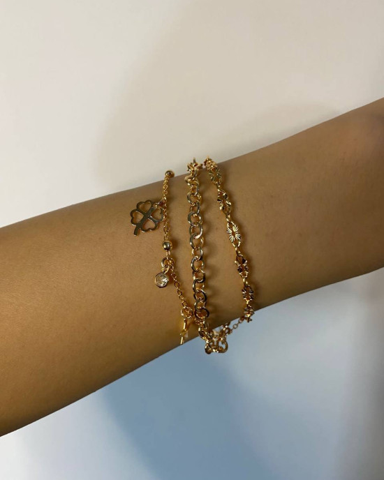 Üçlü Charm Bileklik