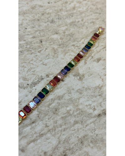 Renkli Zirkon Bileklik