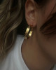 Gold Halka Küpe