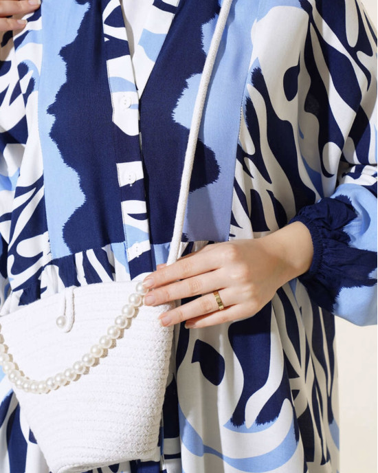 Desenli Pamuk Elbise