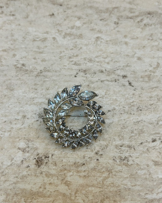 Su Yolu Silver Broş