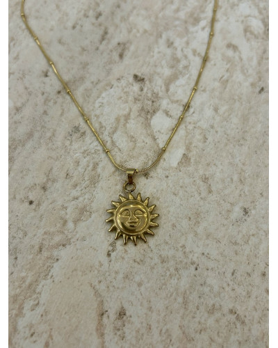 Güneş Figürlü Kolye
