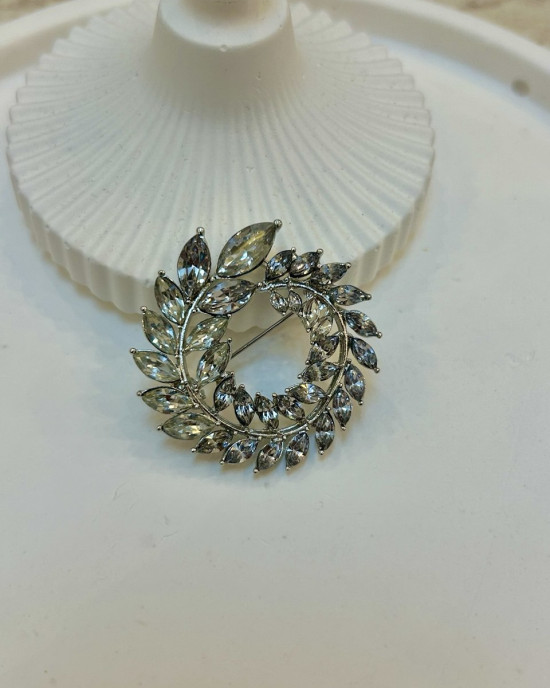 Su Yolu Silver Broş